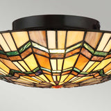 Alcott 2 Light Flush Mount - Comet Lighting