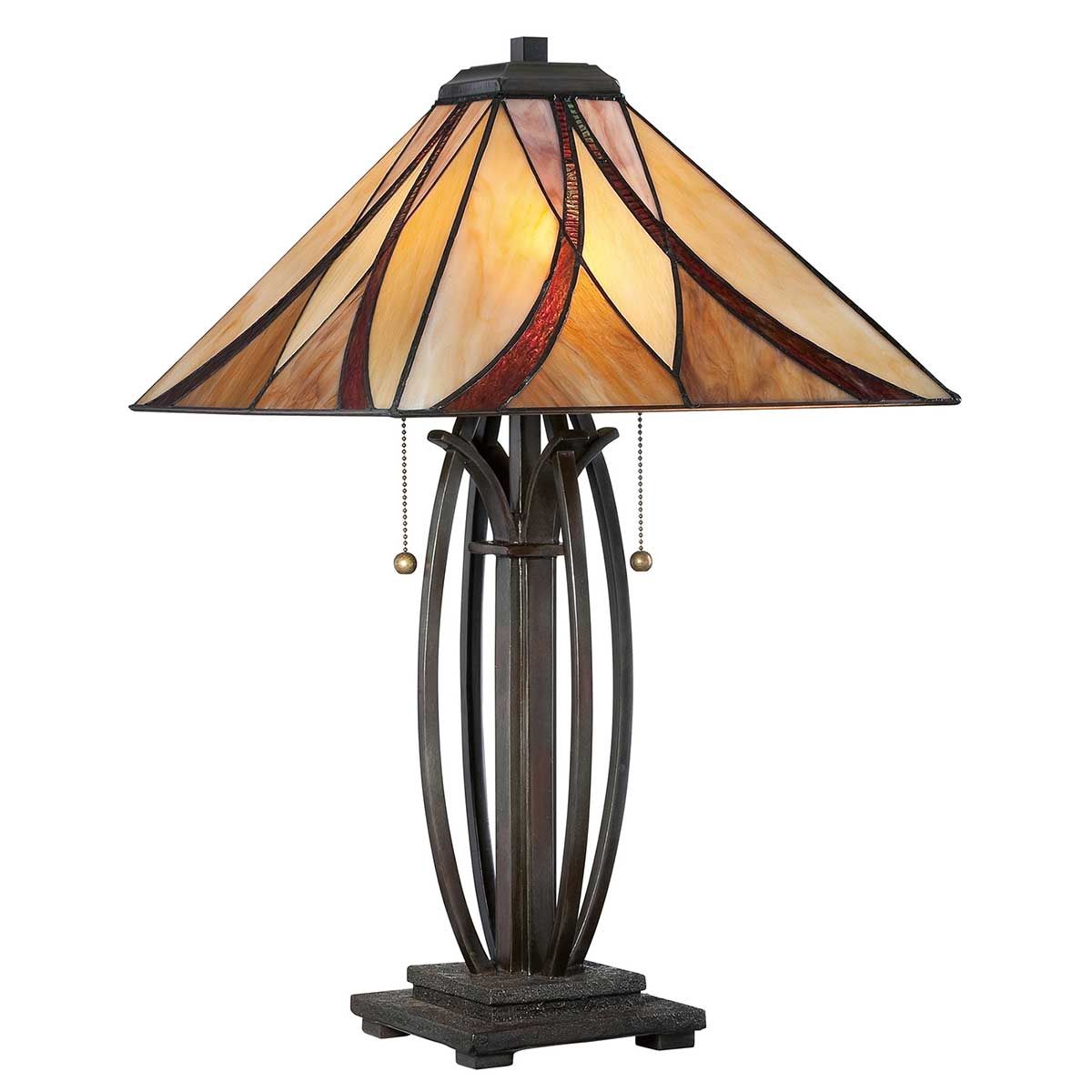 Asheville 2 Light Table Lamp - Comet Lighting