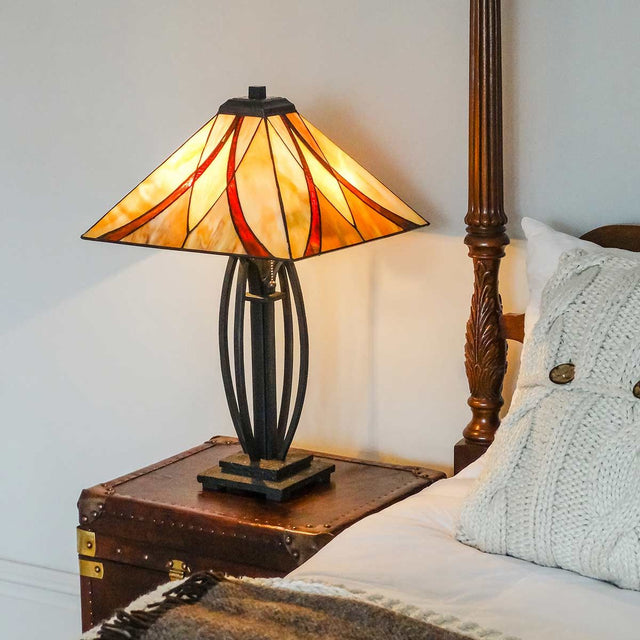 Asheville 2 Light Table Lamp - Comet Lighting