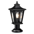 Bedford 1 Light Medium Pedestal Lantern - Comet Lighting