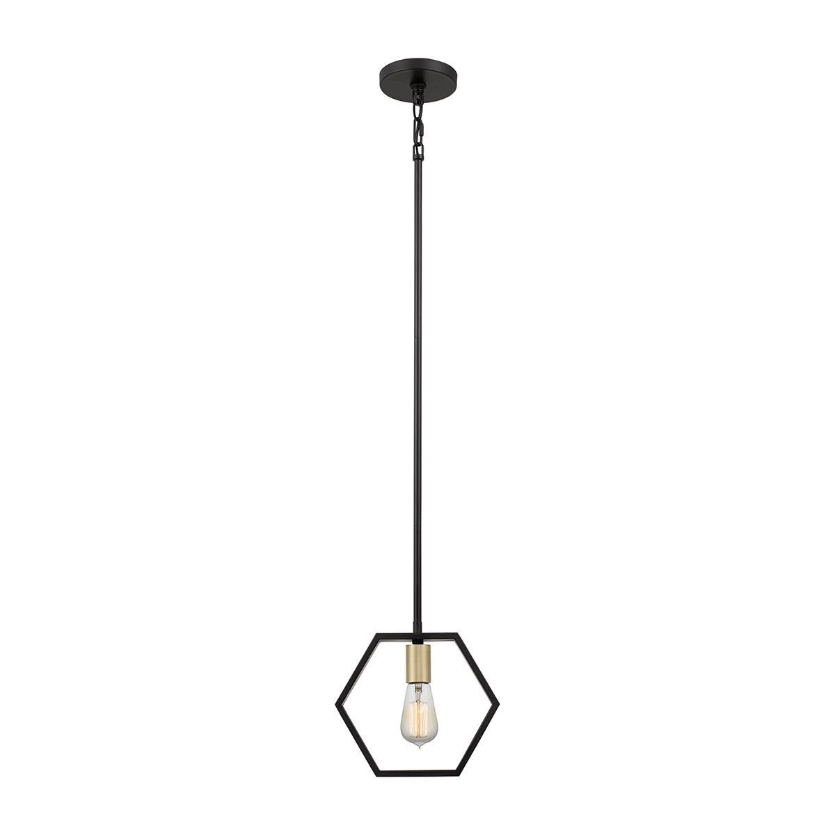 Bismarck 1 Light Mini Pendant - Comet Lighting