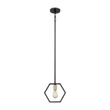 Bismarck 1 Light Mini Pendant - Comet Lighting