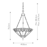 Cambridge 3 Light Pendant