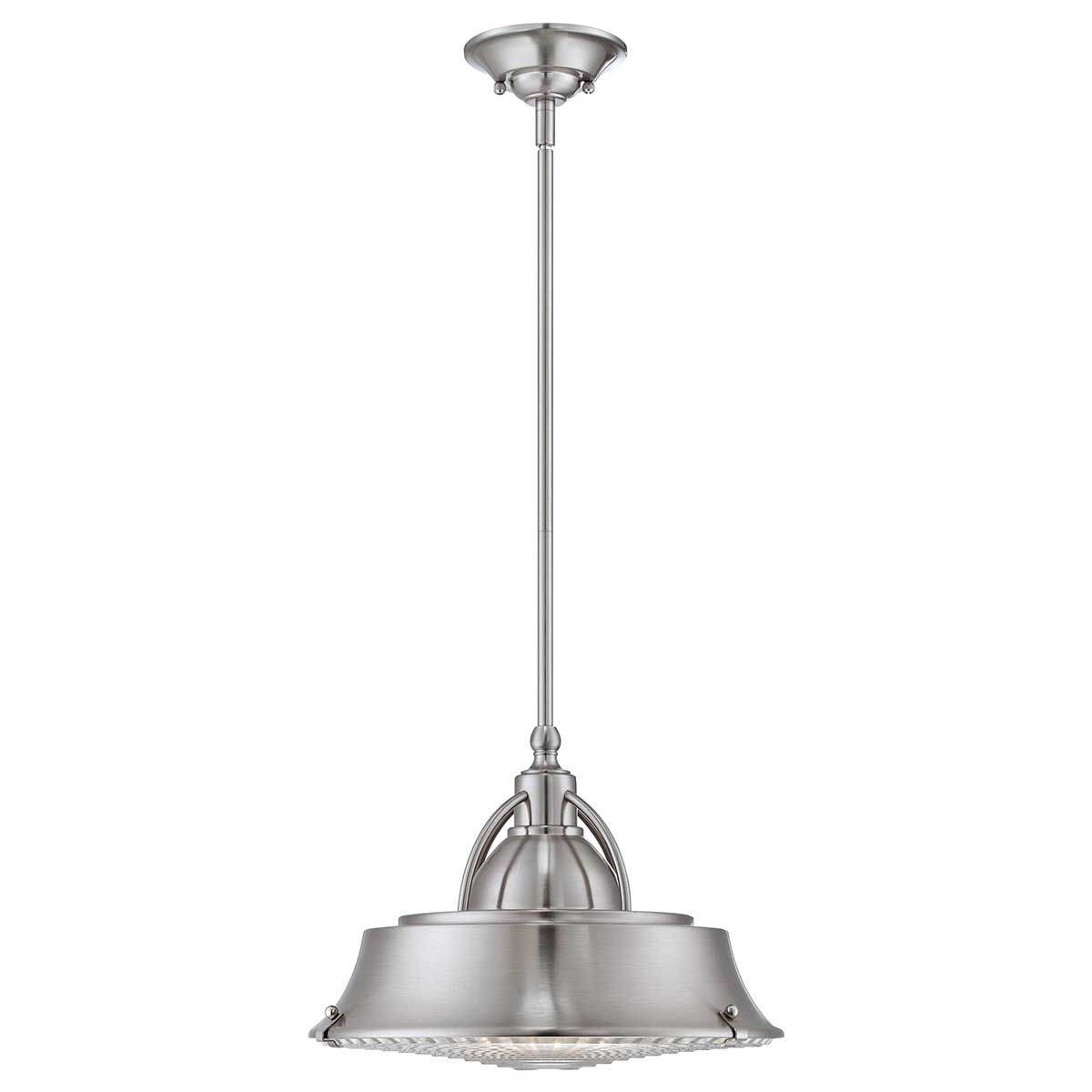 Cody 2 Light Pendant in Brushed Nickel - Comet Lighting