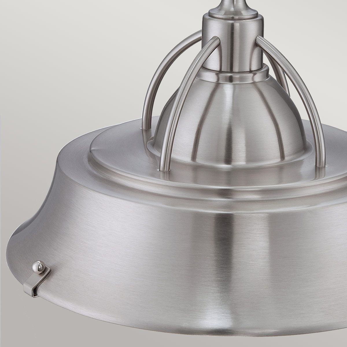 Cody 2 Light Pendant in Brushed Nickel - Comet Lighting