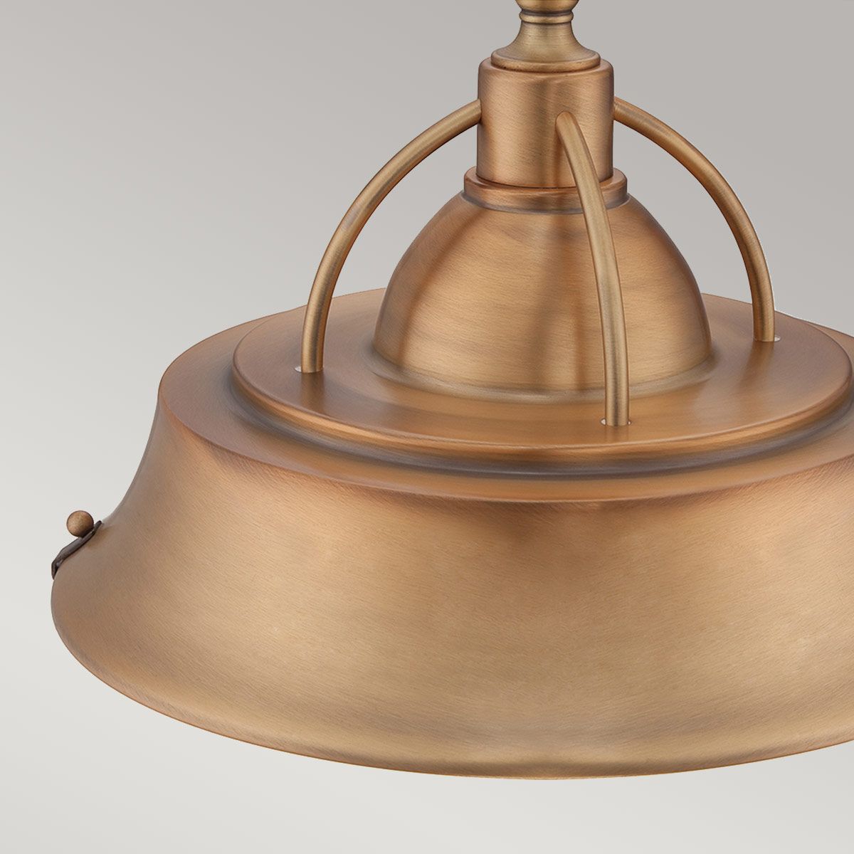 Cody 2 Light Pendant in Mystic Copper - Comet Lighting