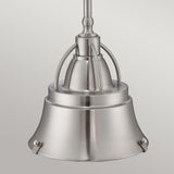 Cody 1 Light Mini Pendant in Brushed Nickel - Comet Lighting