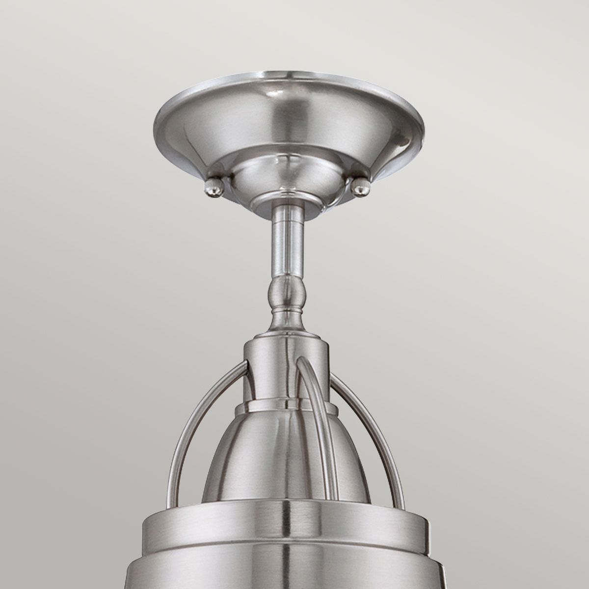 Cody 1 Light Mini Pendant in Brushed Nickel - Comet Lighting