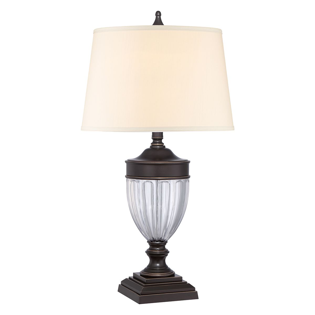 Dennison 1 Light Table Lamp - Paladian Bronze - Comet Lighting