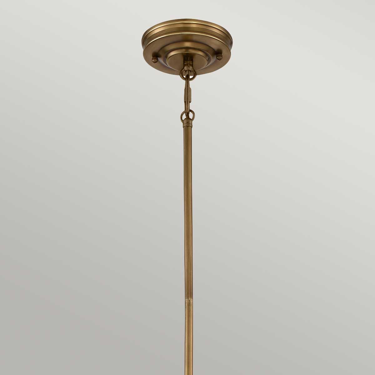 Emery 1 Light Mini Pendant - Weathered Brass