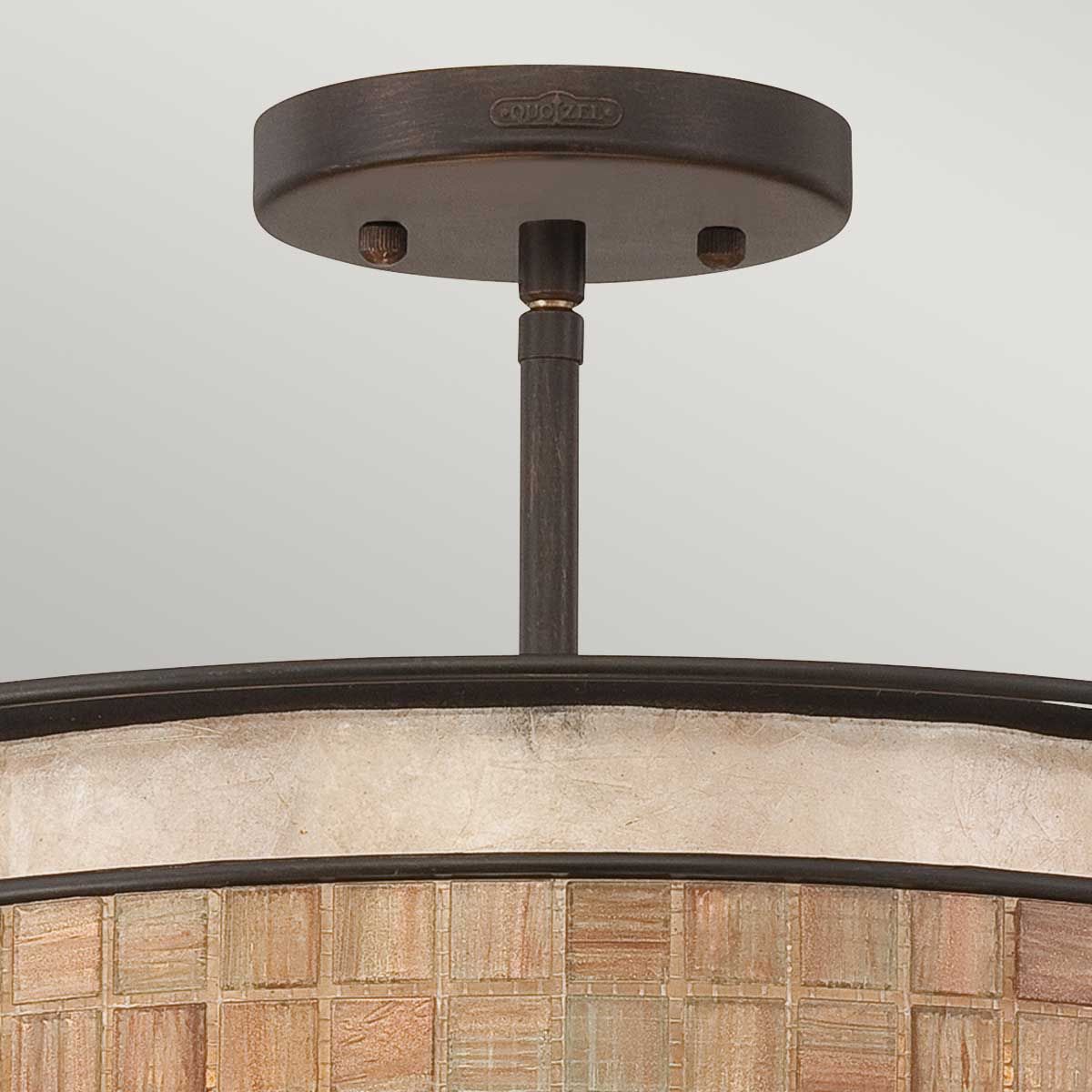 Laguna 3 Light Semi-Flush Light - Comet Lighting