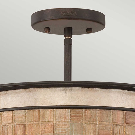 Laguna 3 Light Semi-Flush Light - Comet Lighting