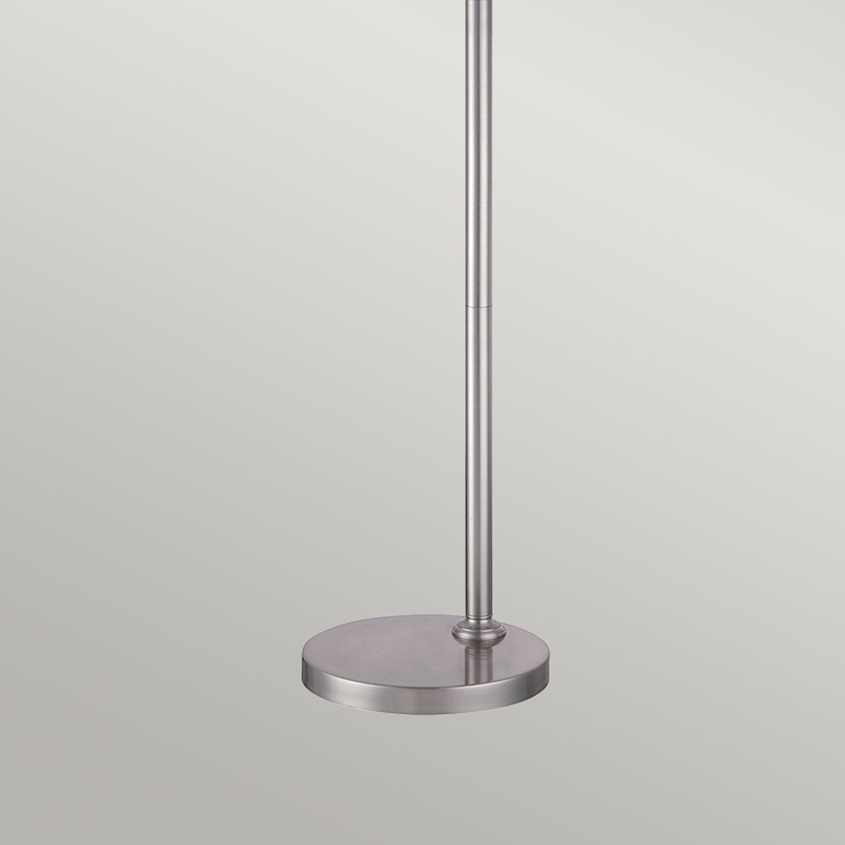 Thompson LED Floor Lamp in Brushed Nickel - Comet Lighting