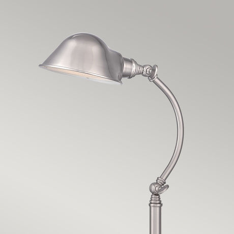 Thompson LED Table Lamp in Brushed Nickel - Comet Lighting
