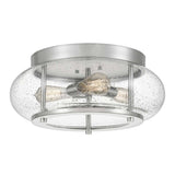 Trilogy 3 Light Flush Mount - Brushed Nickel - Comet Lighting