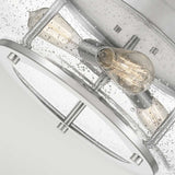 Trilogy 3 Light Flush Mount - Brushed Nickel - Comet Lighting