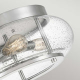 Trilogy 3 Light Flush Mount - Brushed Nickel - Comet Lighting