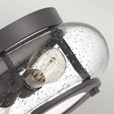 Trilogy 2 Light Flush Mount - Old Bronze - Comet Lighting