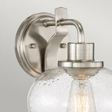 Trilogy 1 Light Wall Light - Brushed Nickel - Comet Lighting