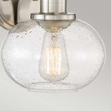 Trilogy 1 Light Wall Light - Brushed Nickel - Comet Lighting