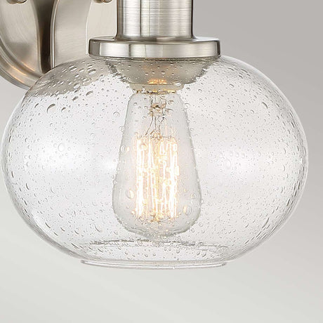 Trilogy 1 Light Wall Light - Brushed Nickel - Comet Lighting