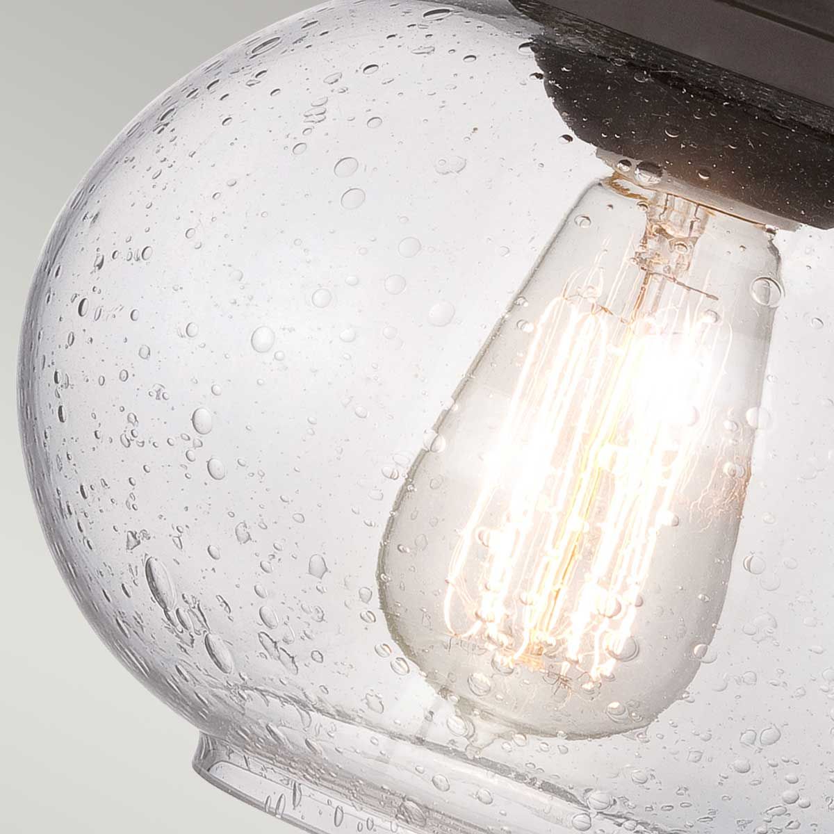 Trilogy 1 Light Wall Light - Old Bronze - Comet Lighting