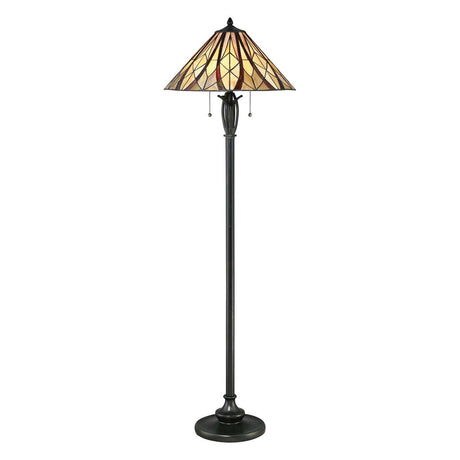 Victory Tiffany Floor Lamp - Comet Lighting