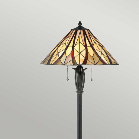 Victory Tiffany Floor Lamp - Comet Lighting