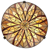 Victory Tiffany Semi-Flush - Comet Lighting
