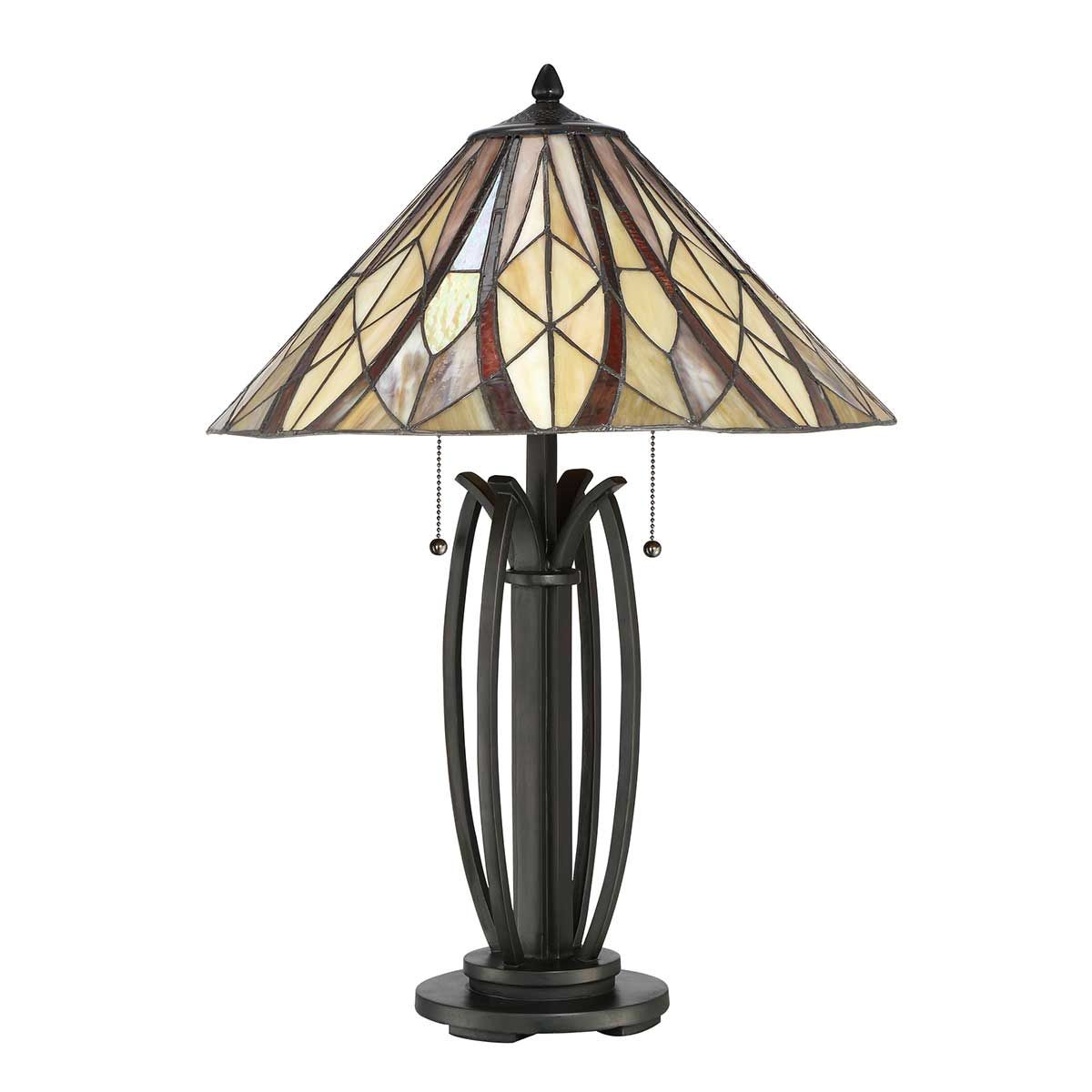 Victory Tiffany Table Lamp - Comet Lighting