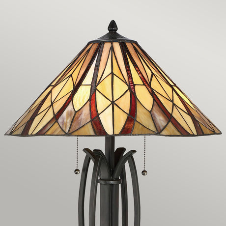 Victory Tiffany Table Lamp - Comet Lighting