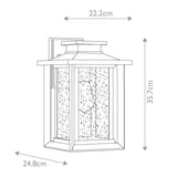 Wakefield 1 Wall Lantern - Medium - Comet Lighting
