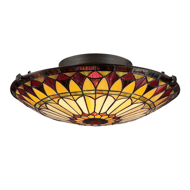 West End 2 Light Medium Floating Flush Mount - Comet Lighting