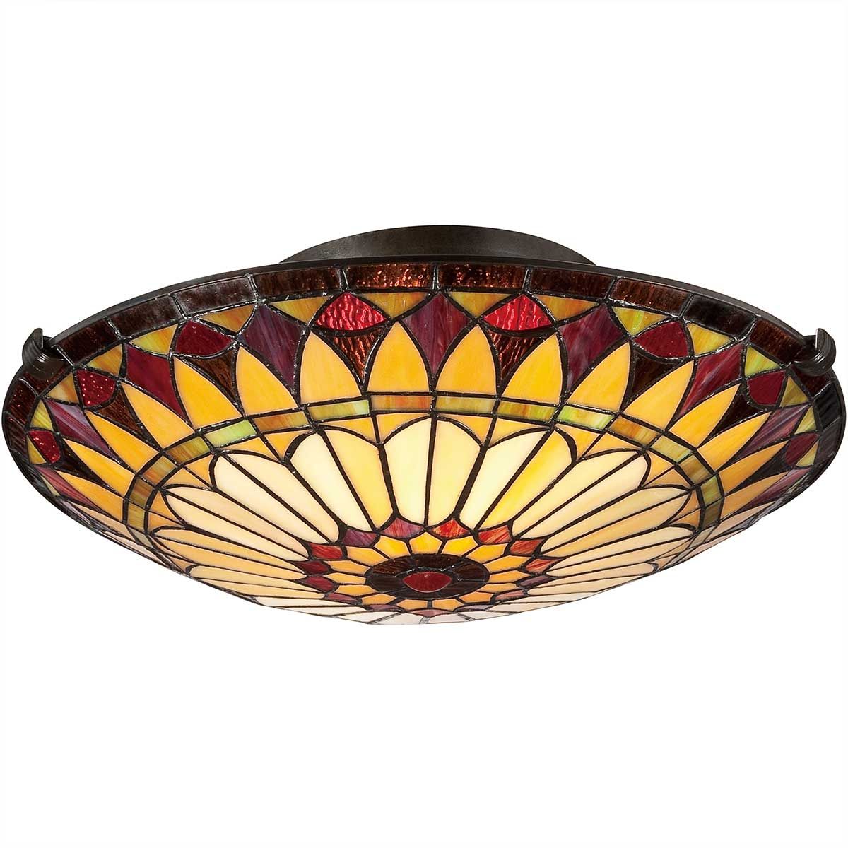 West End 2 Light Medium Floating Flush Mount - Comet Lighting