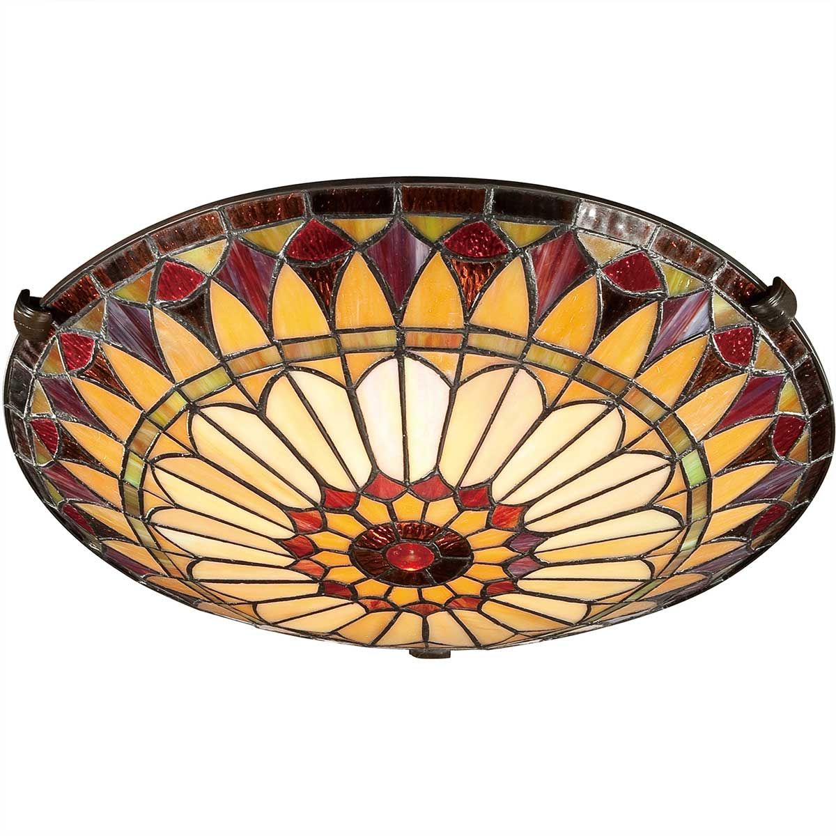 West End 2 Light Medium Floating Flush Mount - Comet Lighting