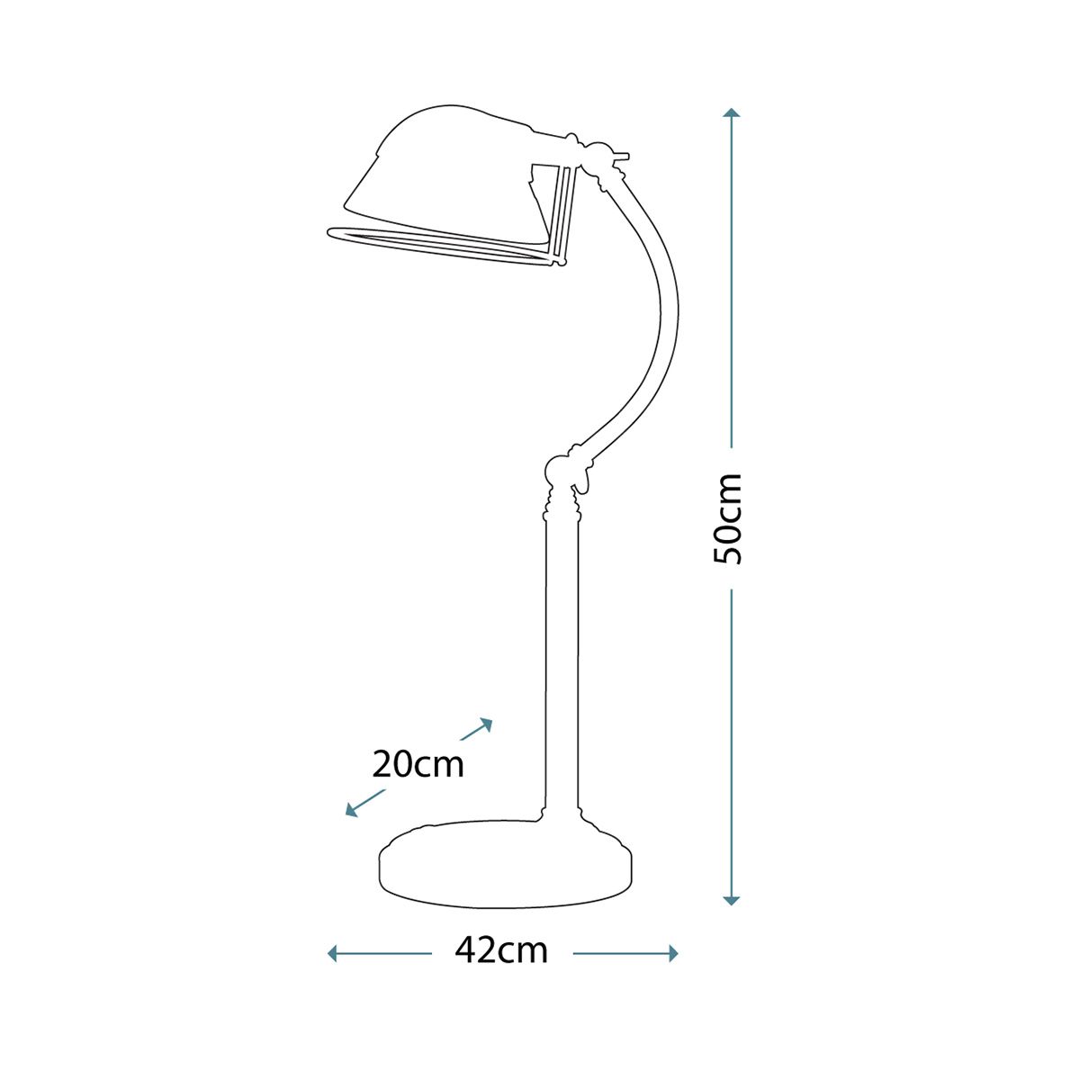 Whitney LED Table Lamp - Comet Lighting