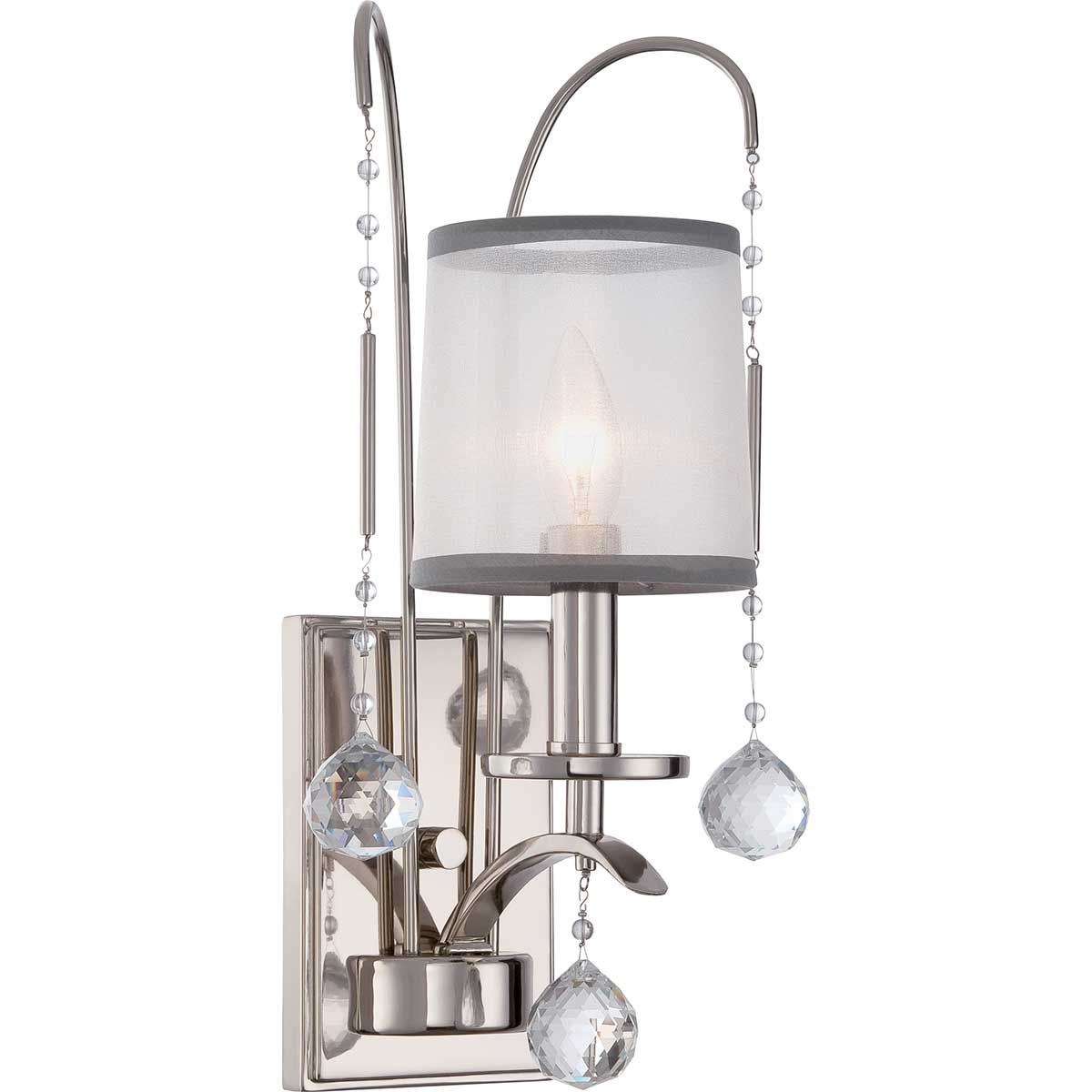 Whitney 1 Light Wall Light - Comet Lighting