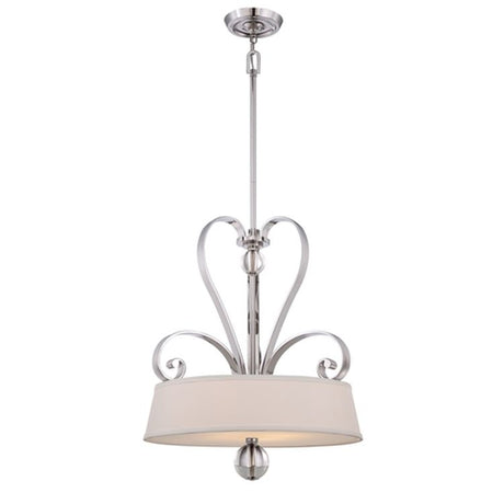 Madison Manor 4-Light Pendant Ceiling Light Imperial Silver