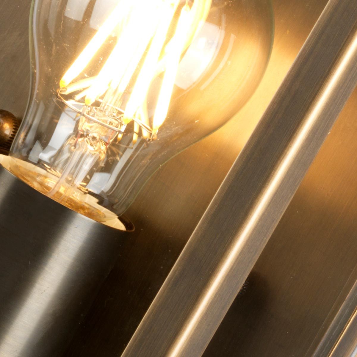Regents Park 1 Light Wall Lantern - Brass - Comet Lighting
