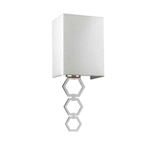 Ria Small 1 Light Wall Light - Polished Chrome - Comet Lighting
