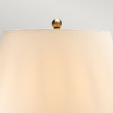 Rib Pumpkin 1-Light Table Lamp - Comet Lighting