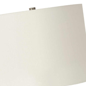 Ripple 1-Light Table Lamp - White - Comet Lighting
