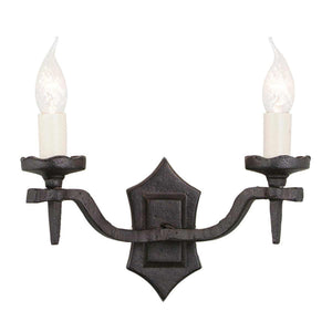Rectory 2 Light Wall Light Style B - Comet Lighting