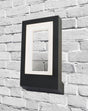 Berlin Outdoor Wall Light - Dark Grey| Frosted Diffuser|IP44 - Comet Lighting