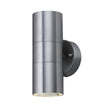 Marine Grade 2Lt LED Outdoor Light - S Silver & S Steel|IP44 - Comet Lighting