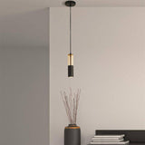 Merrygold Pendant - Amber Acrylic & Black Metal - Comet Lighting