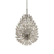 Peacock 20Lt Pendant - Crystal & Metal - Comet Lighting