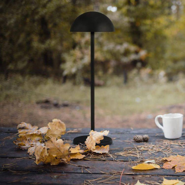 Portabello Portable Outdoor Table Lamp - Black| IP54 - Comet Lighting