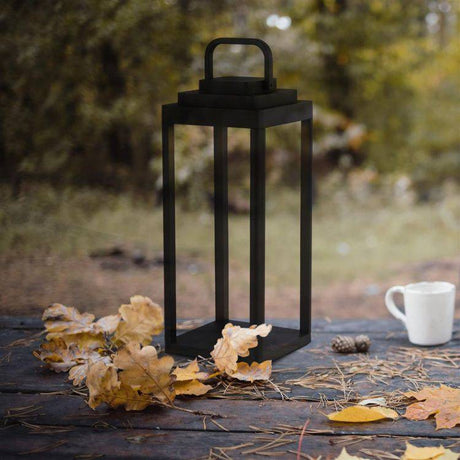 Portobello Portable Table Lamp - Black Metal| IP54 - Comet Lighting