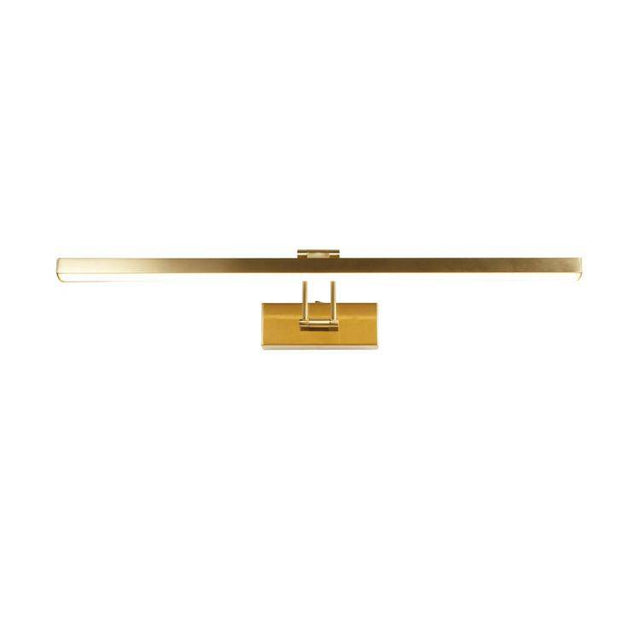 Rhodes Picture Light - Satin Brass Metal 600mm - Comet Lighting